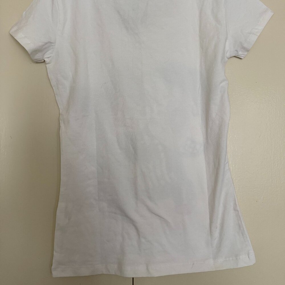 RARE Tokidoki Sanrio Carmelo & Kuromi Sz M White Scoop Neck T NWT w sticker - Picture 3 of 7